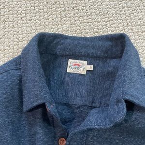 Faherty Brushed Alpine Flannel NWOT